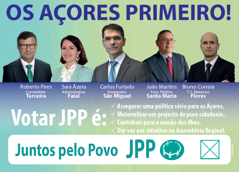 Flyer JPP Açores capa Flyer JPP Açores capa